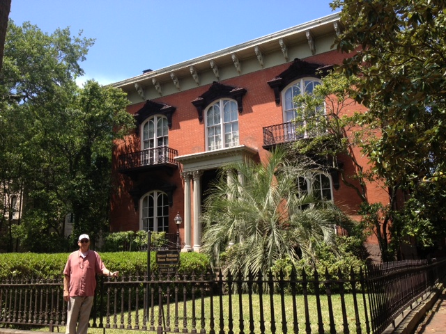 The CE at the Mercer-Williams House on Monterey Square. It figures prominently in Berendt's book.