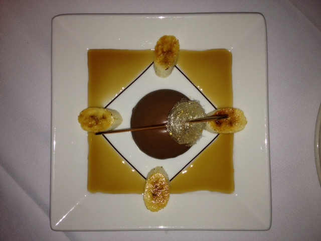 Forgive me Father, for I have sinned: Panna Cotta Banana Pudding at the Peninsula Grill.